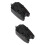 2Pièces Sonnette De Pêche Durable Noir Pour Canne À Pêche 8