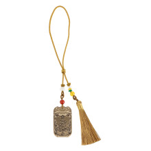 Chinese Wealth Amulet Copper Feng Shui Tai Sui Protection Keychain