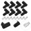 1Set Universal Fit Rubber Spark Plug Boot Cap with 90 Angle for Cars 9