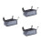 3Pcs Blue Stroller Under Seat Basket Waterproof Oxford Organizer 5