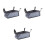 3Pcs Blue Stroller Under Seat Basket Waterproof Oxford Organizer 9