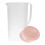 3Pièces Rose Pour Boissons Fraîches À 1