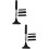 2Pcs Car Windshield Cleaner Handle Mirror Squeegee Durable 9