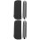 2Pièces Coque Souple Clair Étui Simple Élégant 4