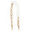 3Pcs White Stylish Bag Shoulder Chain Durable DIY Purse Strap 1