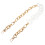 3Pcs White Stylish Bag Shoulder Chain Durable DIY Purse Strap 11