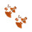 2Ensembles Costume Elk Polyester Pour Fête Cosplay 5
