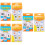 6Sets Alphabet and Number Flash Cards Early Learning for Kids Assorted 6