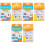 6Sets Alphabet and Number Flash Cards Early Learning for Kids Assorted 3