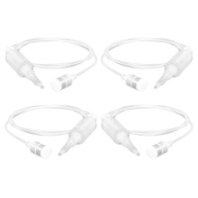 8Pcs Lightweight Transparent Oil Sucker Pump for Car Fuel Transfer