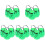 15Pièces Seaux Plastique Vert Halloween 4