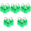 15Pièces Seaux Plastique Vert Halloween 5