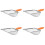 4Pièces Pelle Ramasse Litière Argent Acier Pour Nettoyage Chat 7
