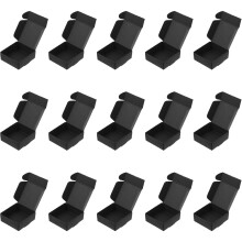 45Pièces De Rangement En Noir Pour Envoi Et Stockage