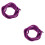 2Pièces Gym Violet Coton Adaptable Entraînement Coordination 8