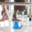 4Pcs Walker Feet Glides Blue Nonstick Pa+tpr Walker Accessories 5