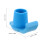 4Pcs Walker Feet Glides Blue Nonstick Pa+tpr Walker Accessories 2