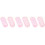 3Pièces Spa Gel Rose Hydratation Intense Pieds 4