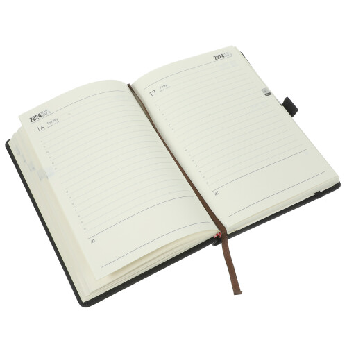 3Stk Terminplaner Lehrer Schreibblock Schwarz Kompaktes Design 1