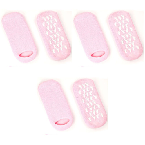 3Pièces Spa Gel Rose Hydratation Intense Pieds 2