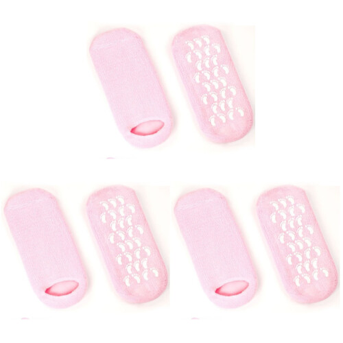 3Pièces Spa Gel Rose Hydratation Intense Pieds 1