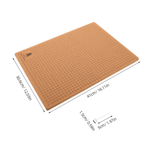 1Set DIY Macrame Board Kit with Grid Cork Board for Knitting Use 2