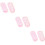 3Pièces Spa Gel Rose Hydratation Intense Pieds 9