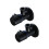 4Pcs Brass Flow Control Valve Black Shut-Off for Shower Head Sprayer 1