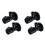 4Pcs Brass Flow Control Valve Black Shut-Off for Shower Head Sprayer 2