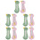 10Pcs Infant Foot Gauge Measuring Tool Smooth Operation Assorted Color 8