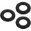 3Pcs Black Silicone Saxophone Mute Dampener Ring for Quiet Practice 8