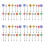 56Pcs Vivid Assorted Mini Traffic Indicator Models for Photo Props 10