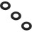 3Pcs Black Silicone Saxophone Mute Dampener Ring for Quiet Practice 11