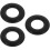 3Pcs Black Silicone Saxophone Mute Dampener Ring for Quiet Practice 9