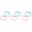 6Pcs Multi-Purpose Cloth Shelf Holder for Door and Drawer 4
