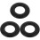 3Pcs Black Silicone Saxophone Mute Dampener Ring for Quiet Practice 4