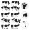 20Pcs Mini Black Cow Models for Educational Play and Home Decor 9