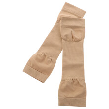 3Pairs Beige Arm Sleeves for Men Tennis Elbow and Muscle Recovery
