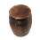 2Pcs Rustic Wine Barrel Stools Light Brown Outdoor Balcony Side Tables 3