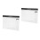 2Pcs Portable White Paper Monthly Schedule Pad Undated Simple Planner 8