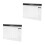 2Pcs Portable White Paper Monthly Schedule Pad Undated Simple Planner 7