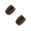 2Pcs Rustic Wine Barrel Stools Light Brown Outdoor Balcony Side Tables 6