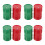 8St Rc Auto Trommel Set Kleurige Plastic Decor Voor 1/10 Crawler 10