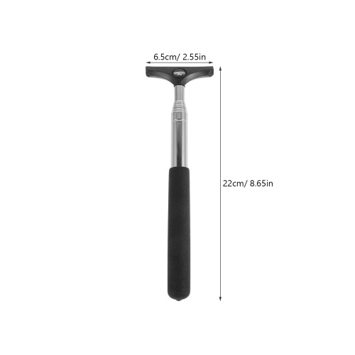 Verstelbare Car Windshield Cleaner Tool Met Rvs En Pe Rubber 1