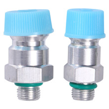 6Pcs Premium Aluminum Refrigeration Quick Coupler for Car Air Hose Use