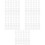 350Pcs White Plastic Canvas Sheets DIY Cross Stitch Mesh Sewing Supply 6