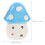 2Pcs Beginner 6-Hole Ceramic Ocarina for Kids Portable Sky- 11
