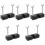 5Pcs Black Aluminum Trumpet Mouthpiece Puller Adjustable Remover Tool 5