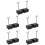5Pcs Black Aluminum Trumpet Mouthpiece Puller Adjustable Remover Tool 8