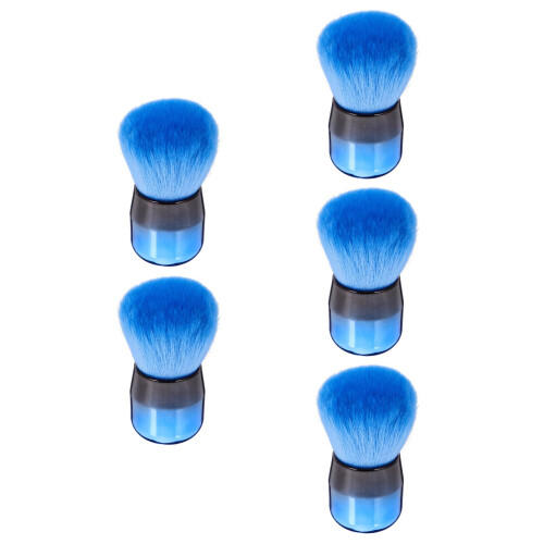 5Pcs Olive Green Cosmetic Brush Makeup Powder Blush Applicator Tool 2